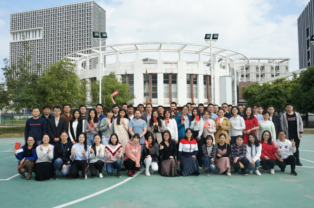 We celebrate the Wanglab's first working day in 2019